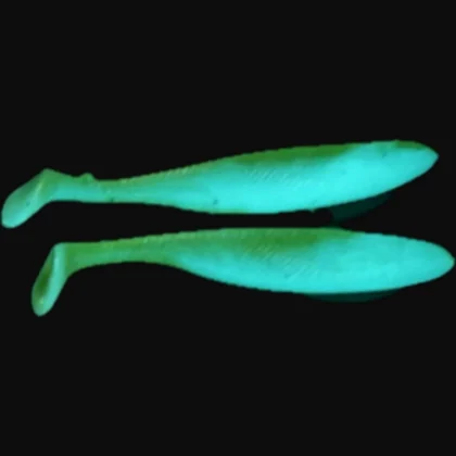 Glowing Paddle Tail Lures