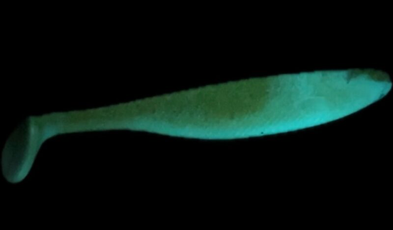 4" Nova Mullet Scream minnow (Glow) 6pk - Image 2