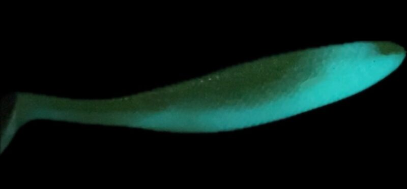 4" Nova Mullet Scream minnow (Glow) 6pk - Image 5