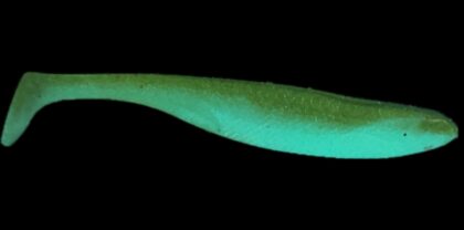 4" Nova Mullet Scream minnow (Glow) 6pk