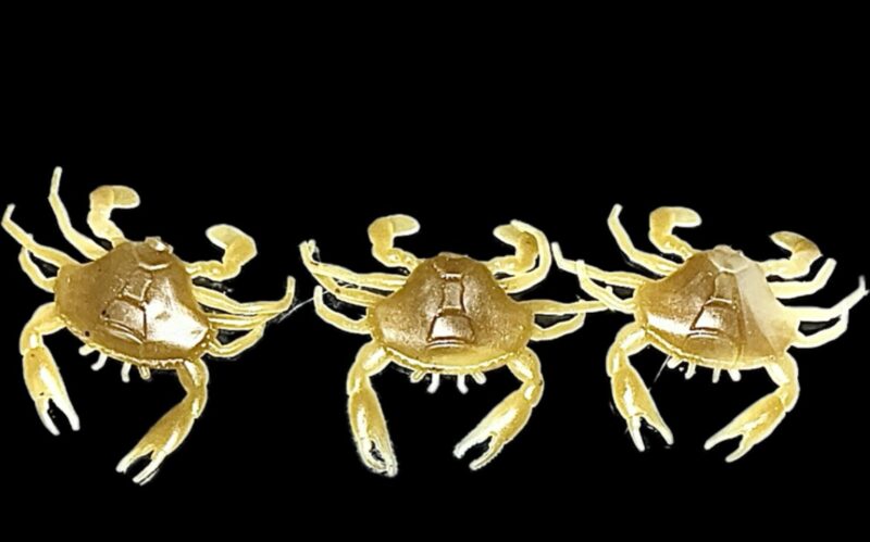 1.8" Baby Mud Crab (Glow) 6pk - Image 2