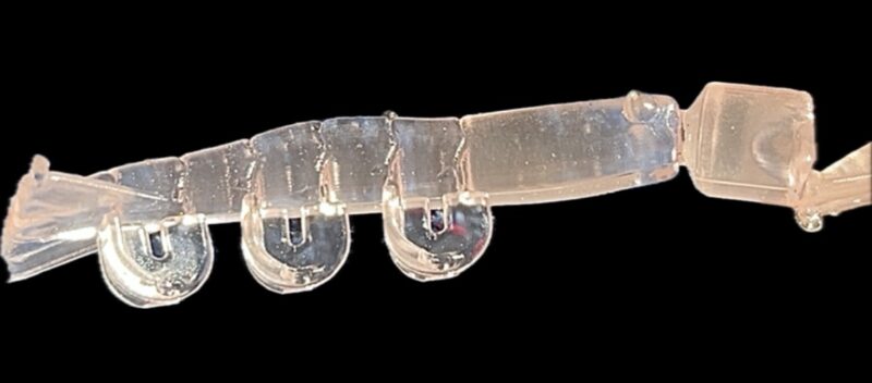 2" Blitz Prawn Pink Glass 6pk - Image 3