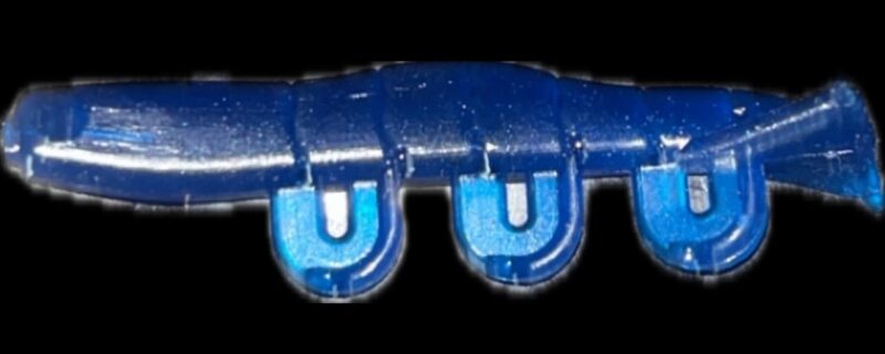 2" Blitz Prawn True Blue 6pk