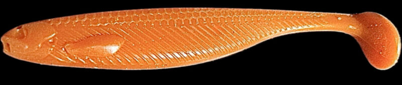 4" Orange Scream Minnow (Glow) 6pk - Image 2