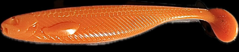 4" Orange Scream Minnow (Glow) 6pk